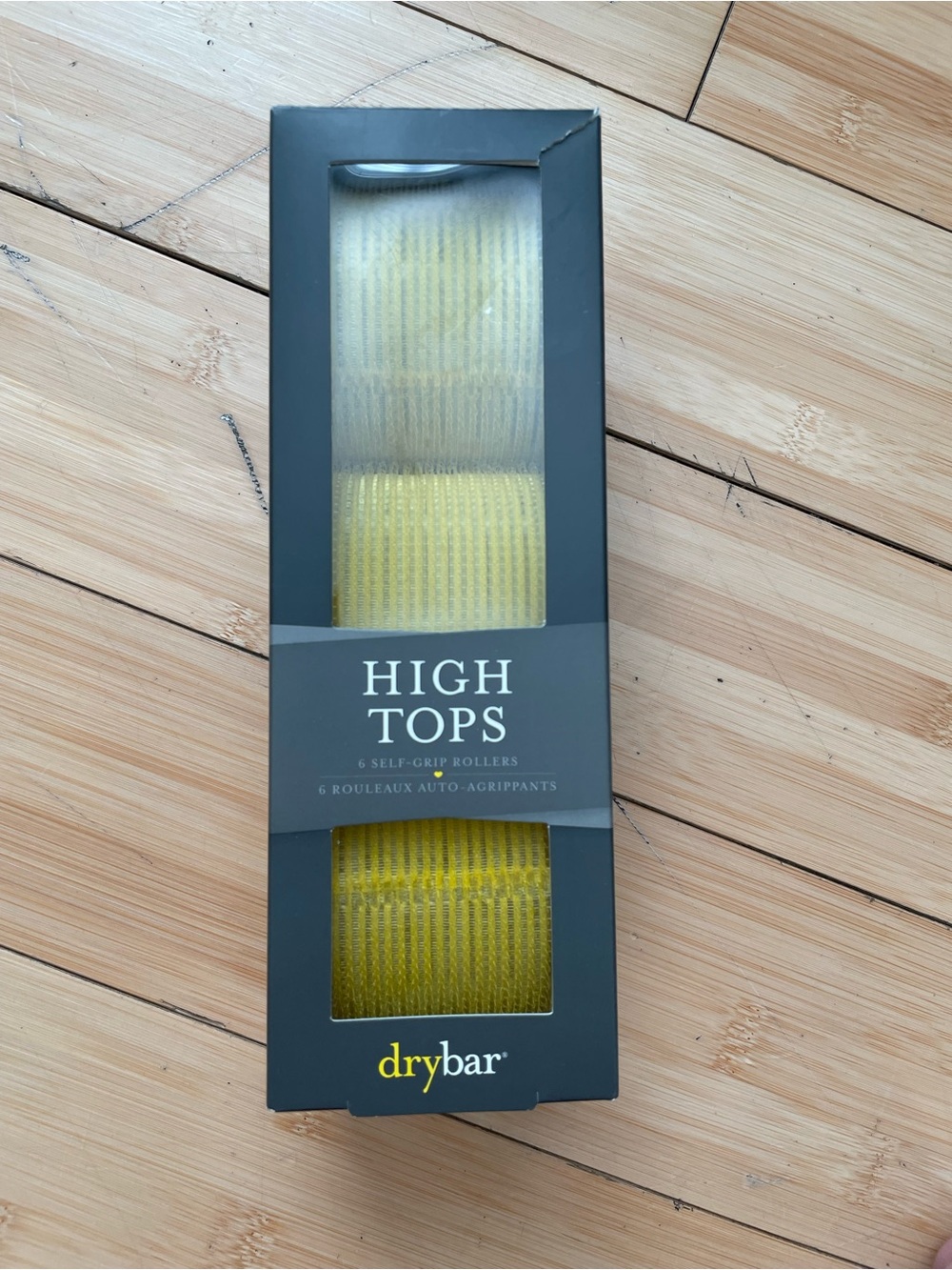 Drybar High Tops Yellow Self-Grip Hair Rollers